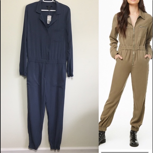 long sleeve jumpsuit forever 21